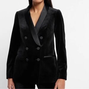Express Velvet Blazer